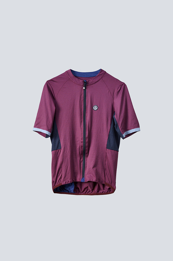 Agama jersey - Cherry Red - Upcycled