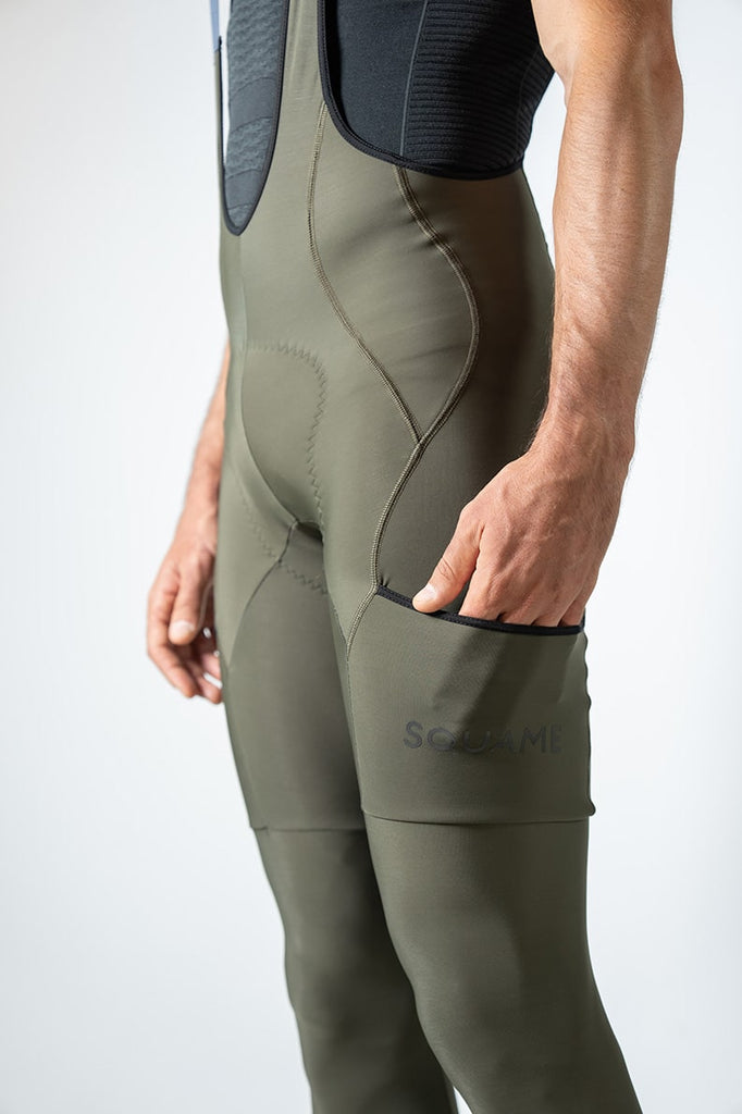Alligator bib tight - Nomad Green