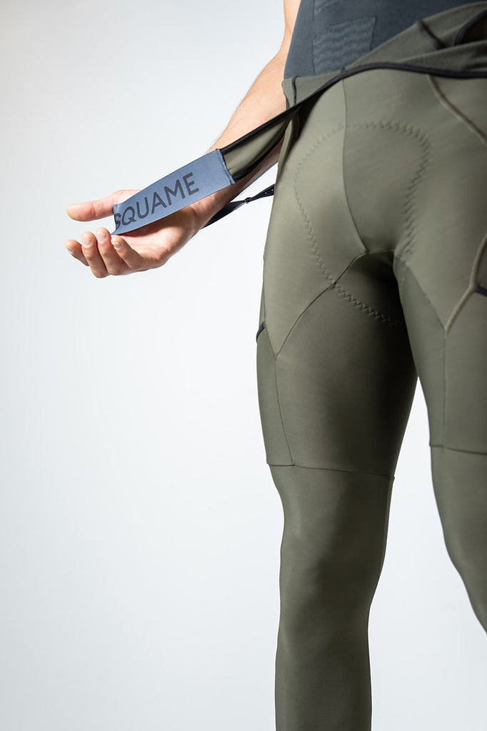 Alligator bib tight - Nomad Green