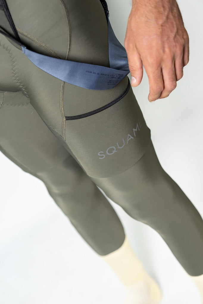 Alligator bib tight - Nomad Green