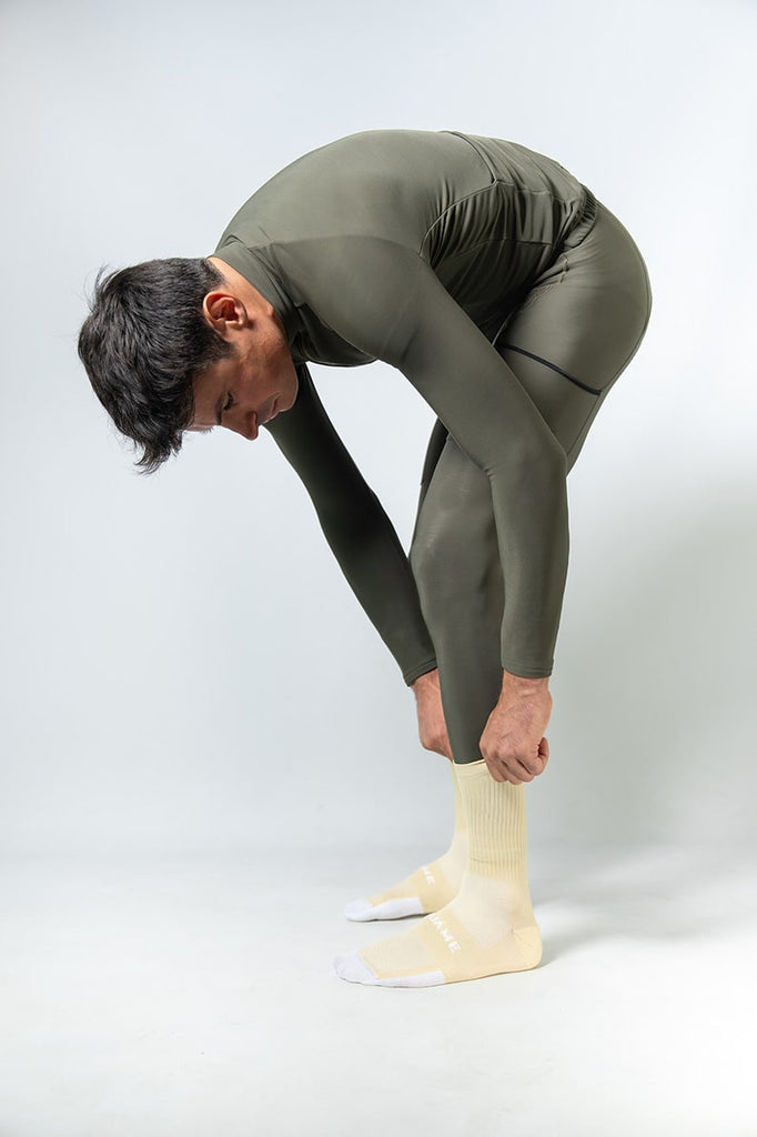 Alligator bib tight - Nomad Green