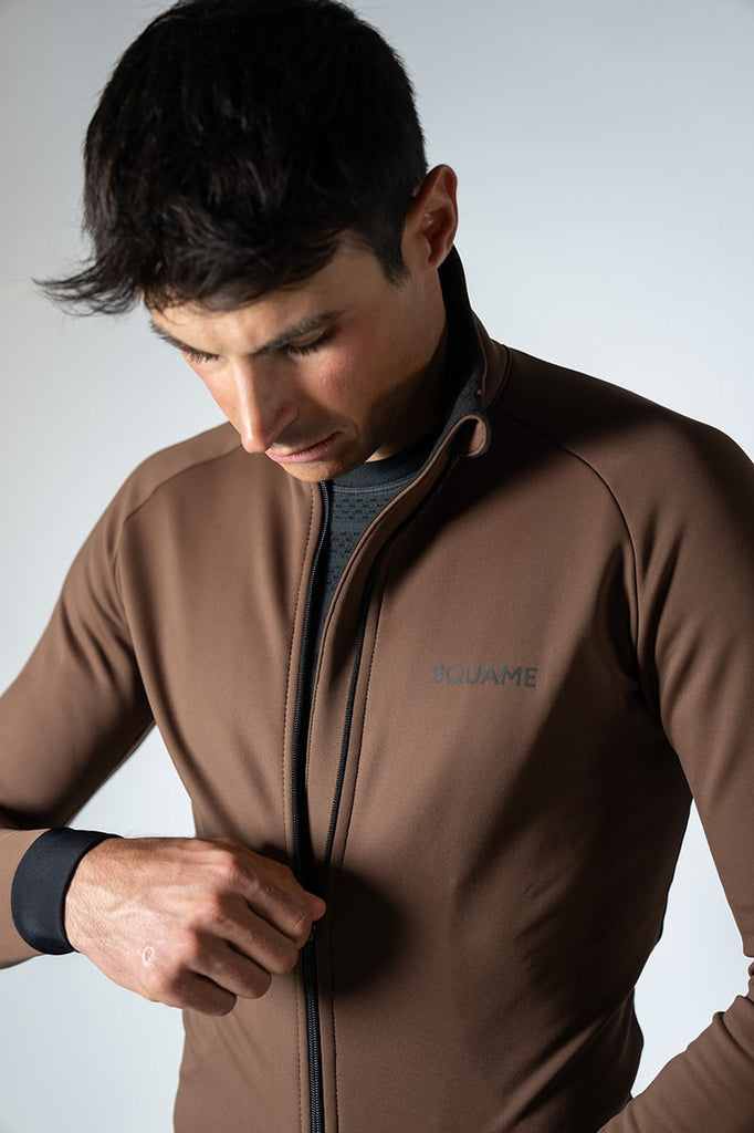 Caiman softshell jacket - Oak Brown