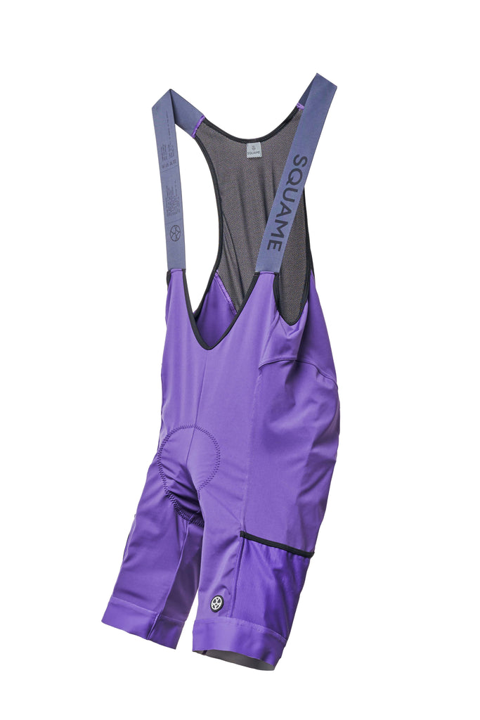 Anaconda bib shorts - Nebula Purple