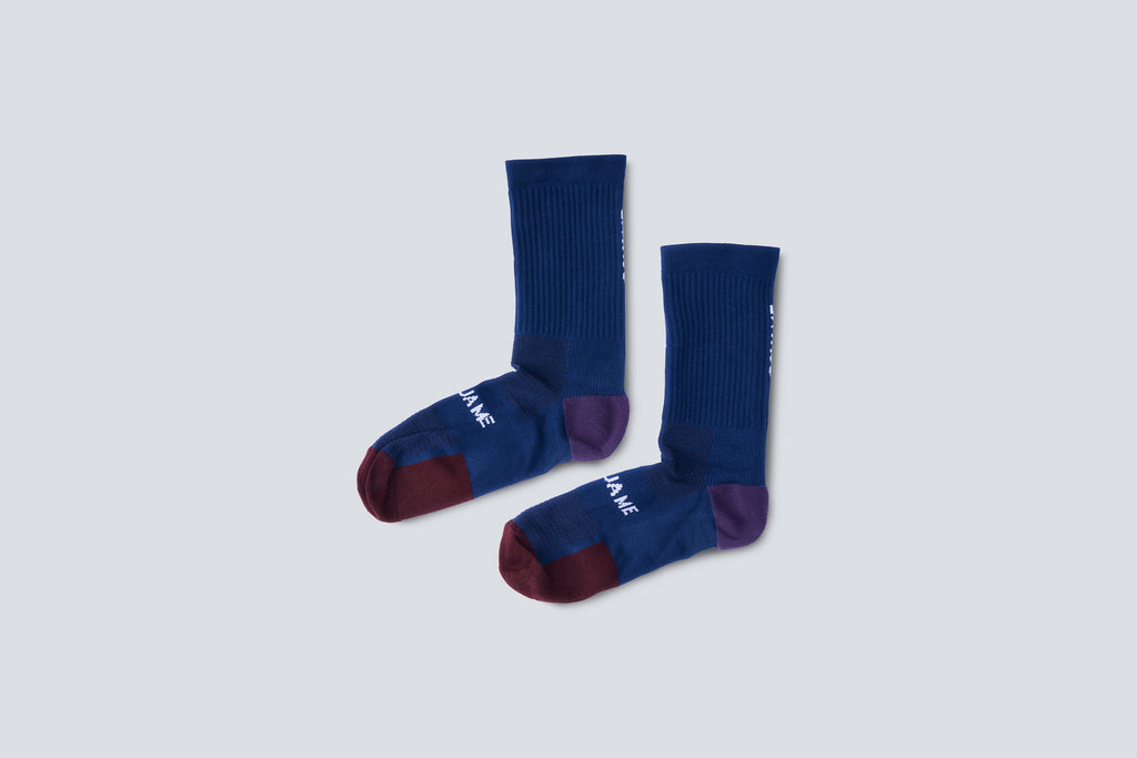 Sauro socks - mixed blue - Upcycled
