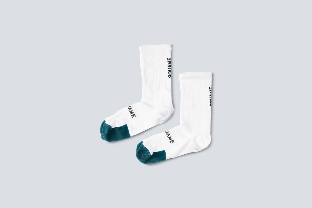 Sauro socks - clear white - Upcycled
